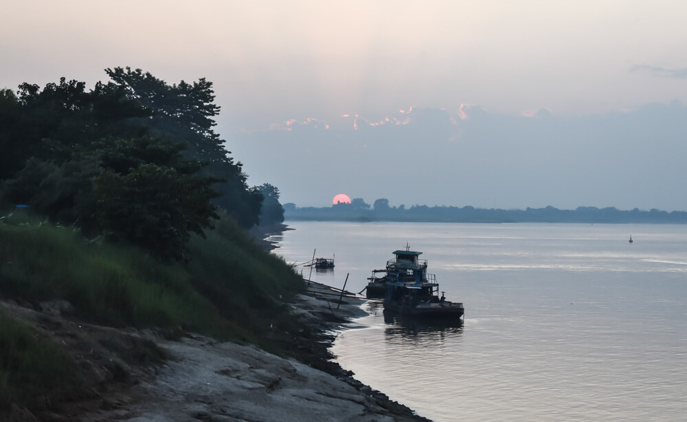 irrawaddy river burma sunset .jpg
