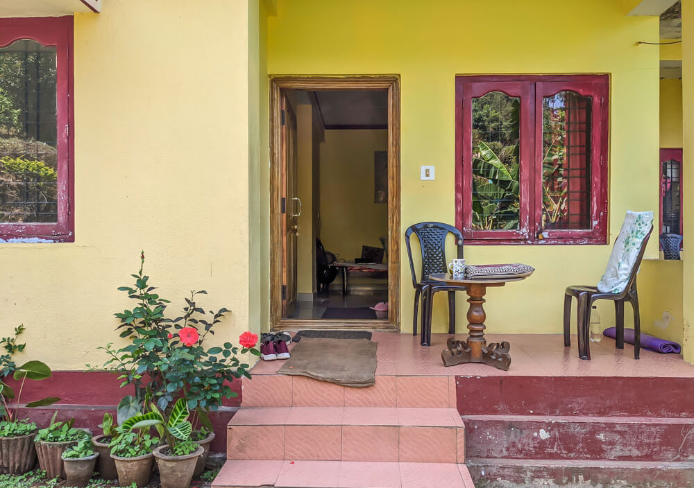 india lodging simple home garden karnataka india-4