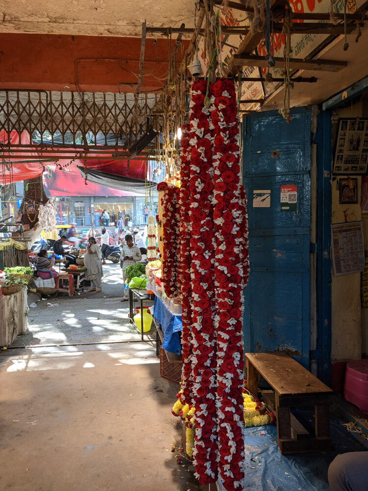 flower market basavanagudi bengaluru karnataka